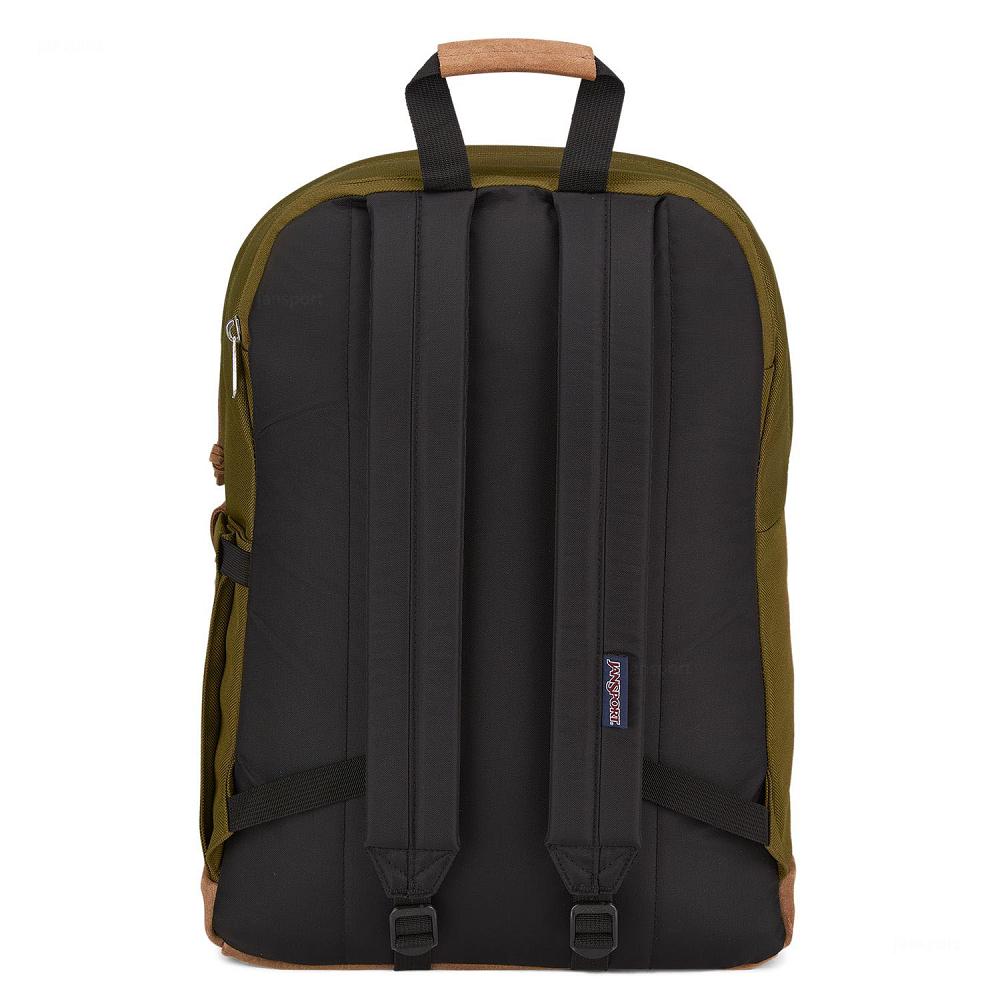 Sac à Dos Scolaire JanSport Right Pack Premium Vert Olive | JLT-72928209